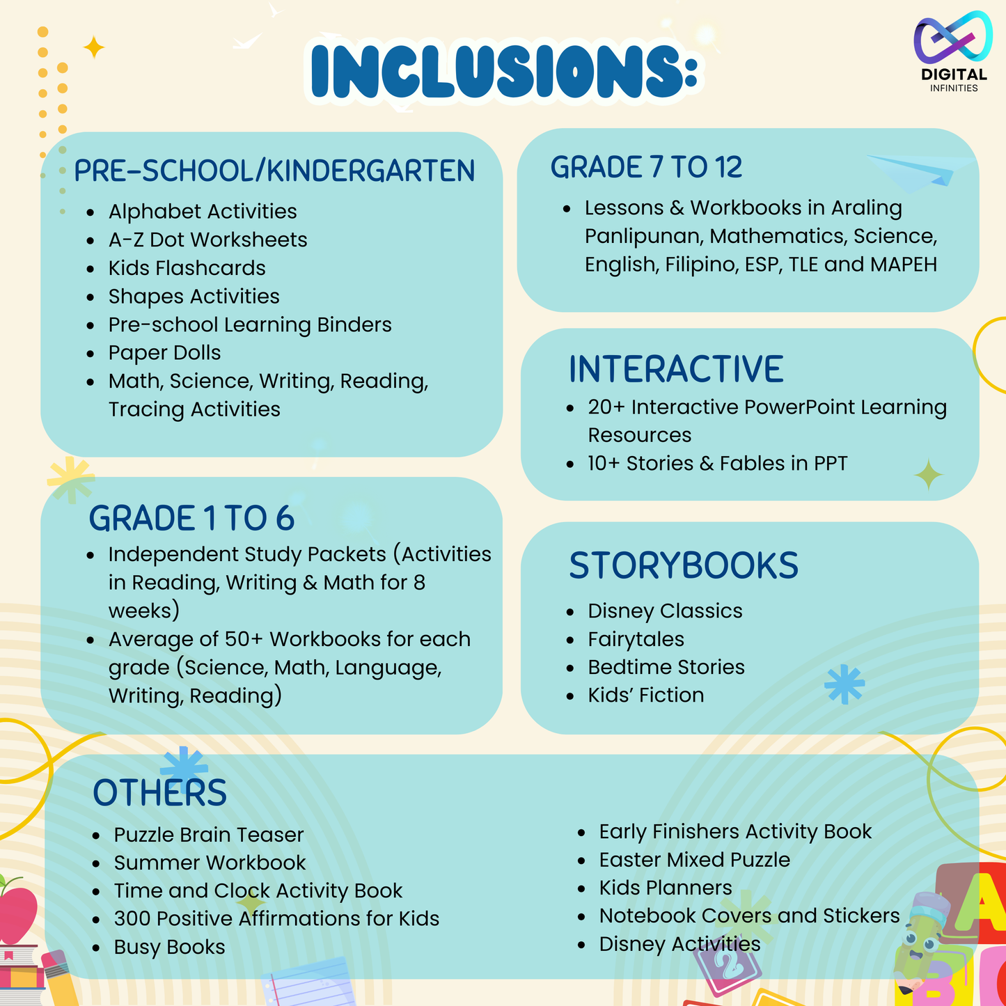 Homeschool Workbooks for Kids